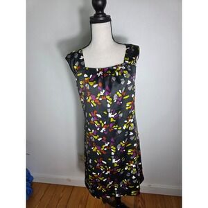 Banana Republic Sleeveless Dress Abstract Print‎ Career Party Size 2